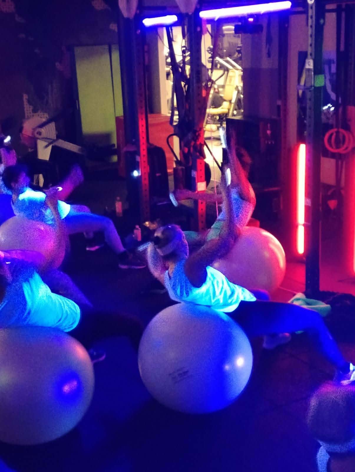 Fusion-BIKE óra a spinning-teremben